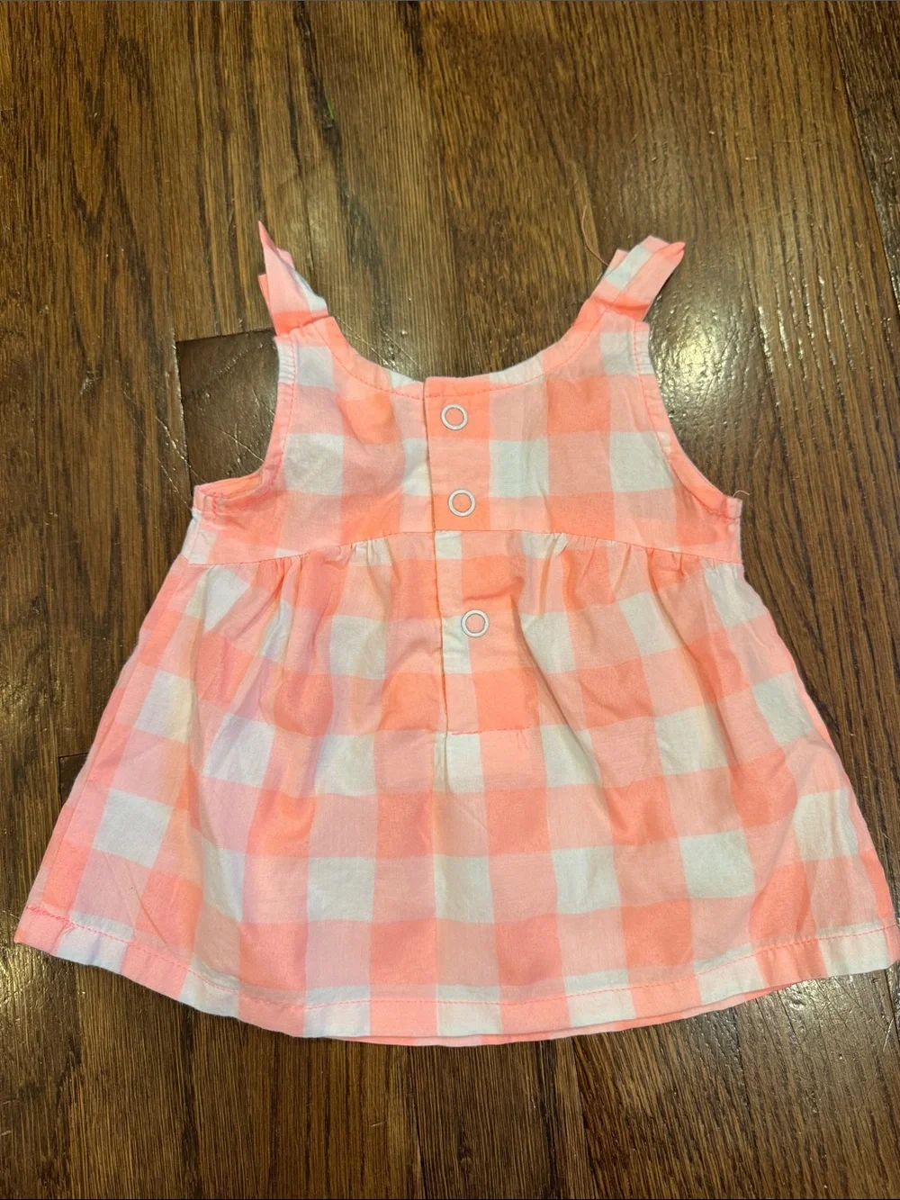 Baby Girl Size 3M Pink & Jean Dress Set with Pink Cardigan